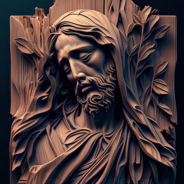 3D model st jesus (STL)